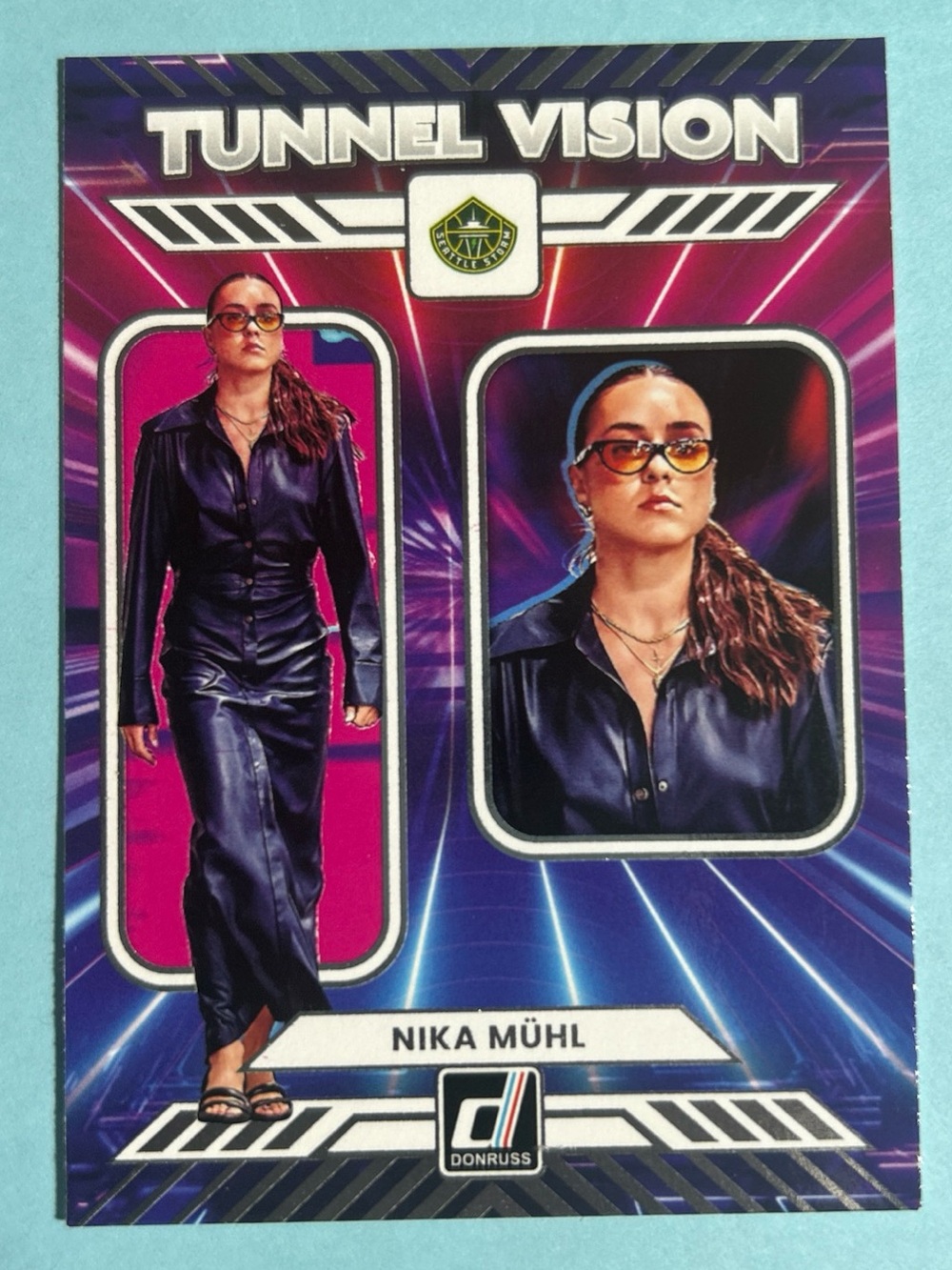 Nika Muhl, Seattle Storm 2025 Donruss WNBA Tunnel Vision #14